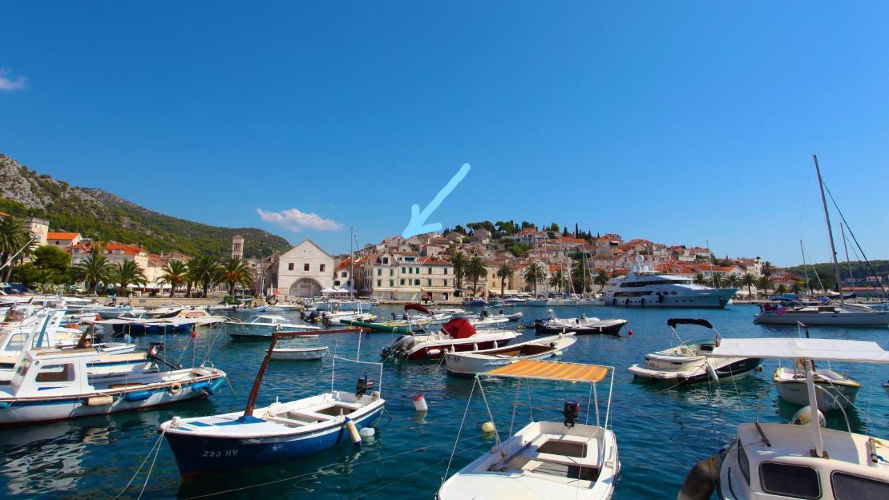 Penthouse In Old Dalmatian House - Flybridge Hvar Town Exterior foto