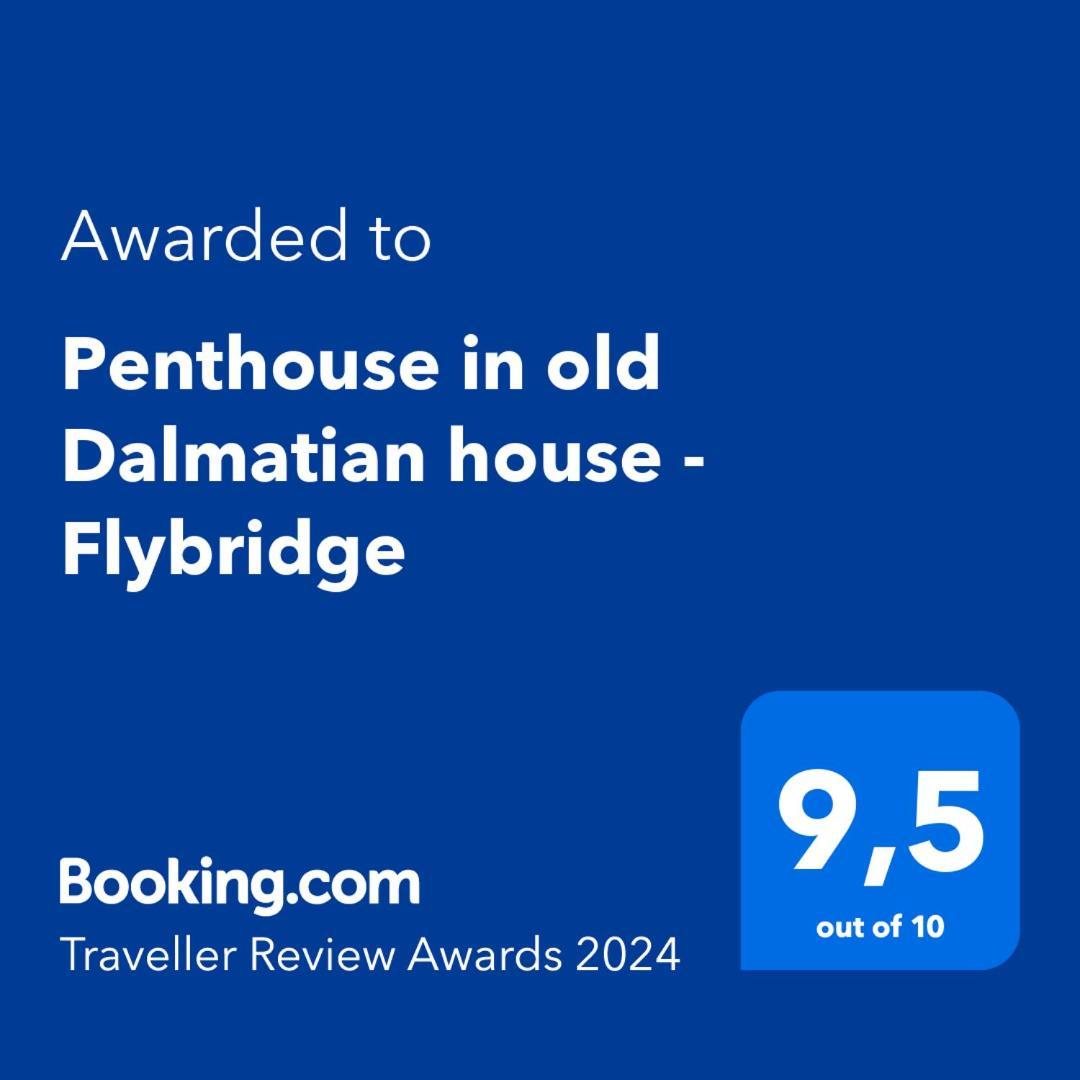 Penthouse In Old Dalmatian House - Flybridge Hvar Town Exterior foto